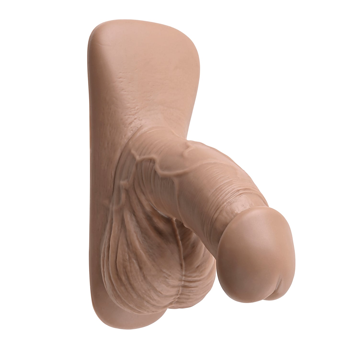 Gender X 4" SILICONE PACKER MEDIUM Tan 10cm Packer