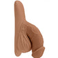 Gender X 4" PACKER - Medium Tan 10cm Packer Dildo Dong