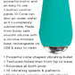 Gender X O-CONE Blue 10.8cm (4.25") USB Rechargeable Bullet Vibrator