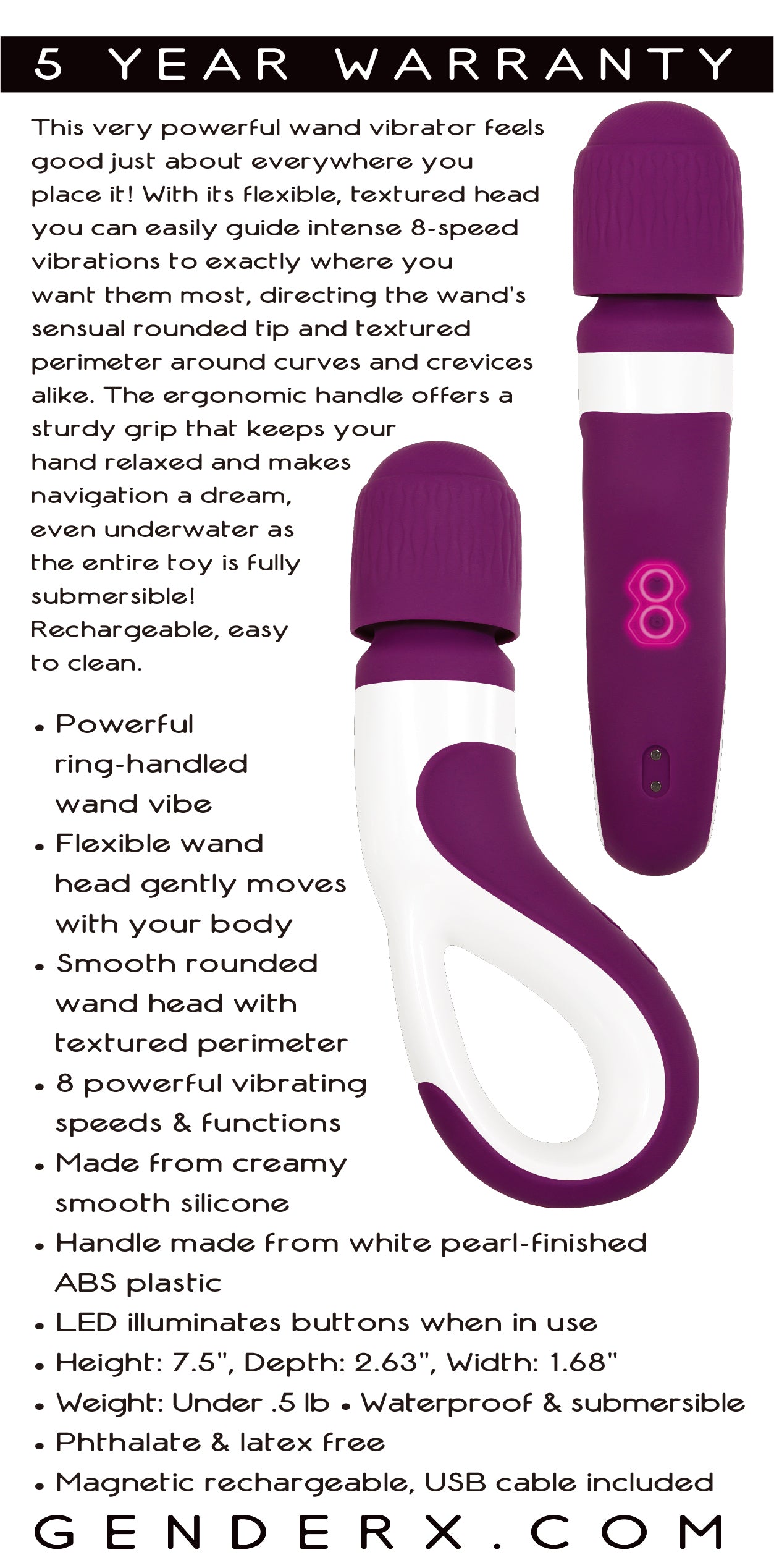 Gender X HANDLE IT  Massager Wand