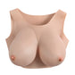 Gender X UNDERGARMENTS - PLATE E-CUP - Light Flesh Wearable Breasts - E-Cup Size