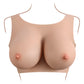 Gender X UNDERGARMENTS - PLATE E-CUP - Light Flesh Wearable Breasts - E-Cup Size