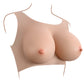 Gender X UNDERGARMENTS - PLATE E-CUP - Light Flesh Wearable Breasts - E-Cup Size