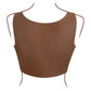 Gender X UNDERGARMENTS - PLATE E-CUP - Dark Brown Wearable Breasts - E-Cup Size