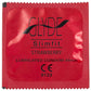 Glyde Slim Fit Red 49mm Vegan Friendly Condoms - BULK PACK 100 Pieces