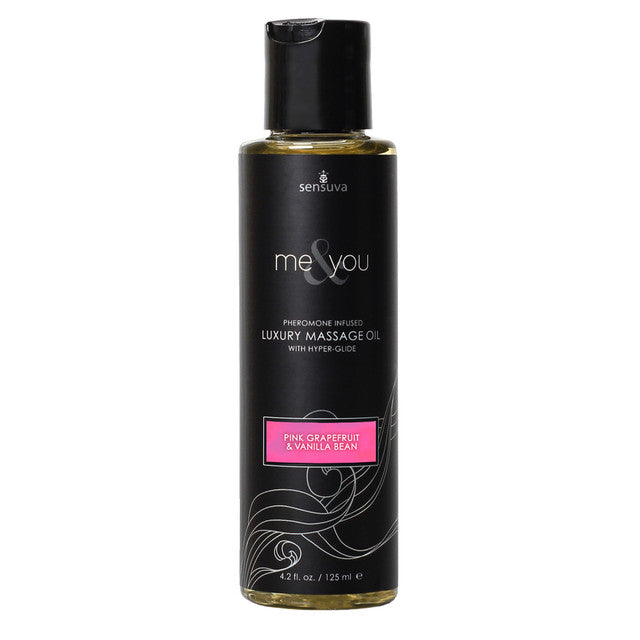 Sensuva Me & You Massage Oil 125ml - MULTIPLE FLAVOURS