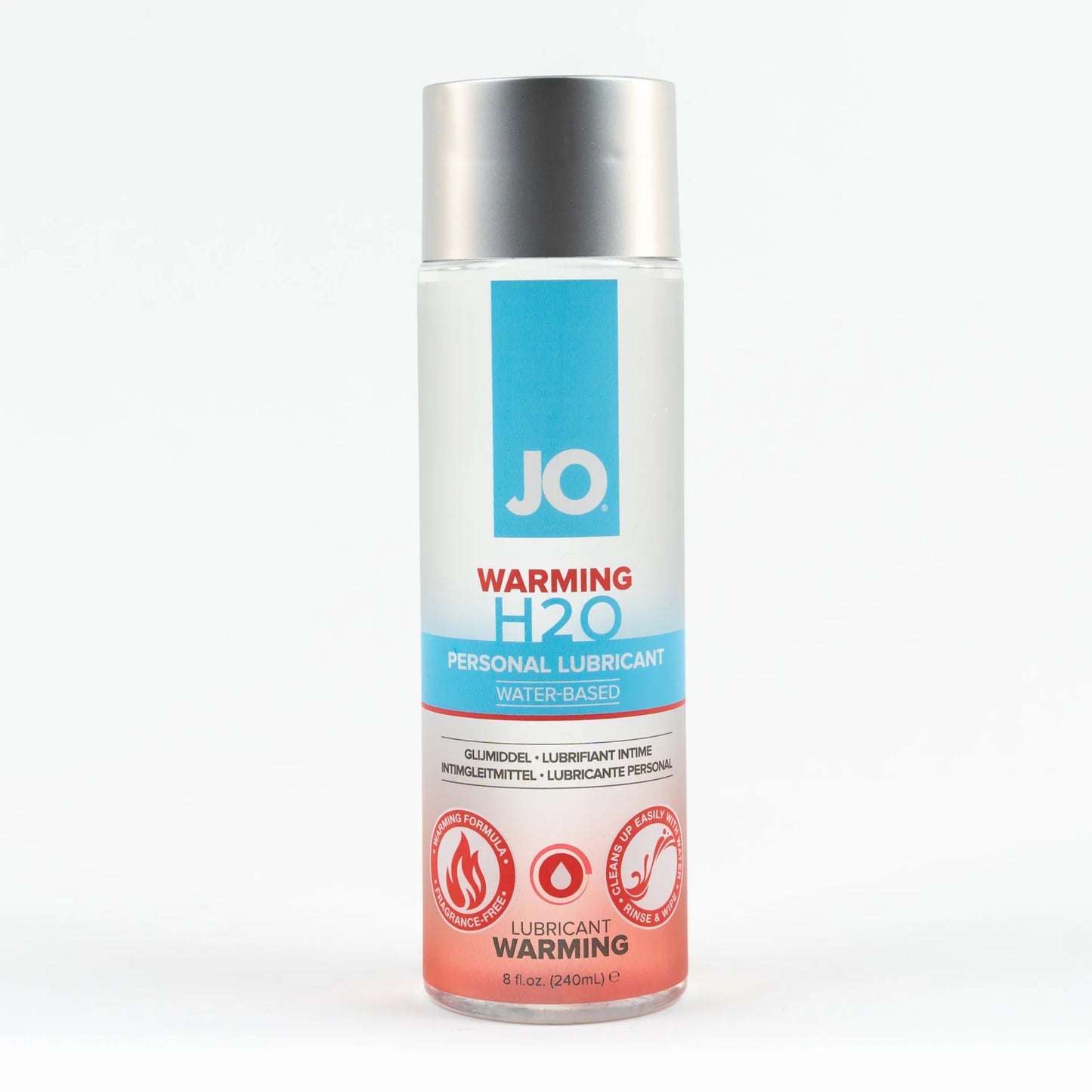 JO H2O Original Warming Water Based Lubricant 8oz/240ml