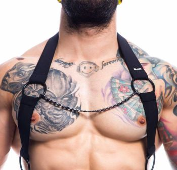 CUT4MEN H4RNESS Black Chain Harness S/M or L/XL