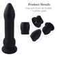 HiSmith 10.43" Bullet Silicone Anal Plug Dildo (KlicLok)