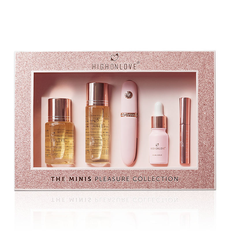 HighOnLove The MINIS Pleasure Collection - Stimulating Oil/Mini Wand/Bullet Vibe