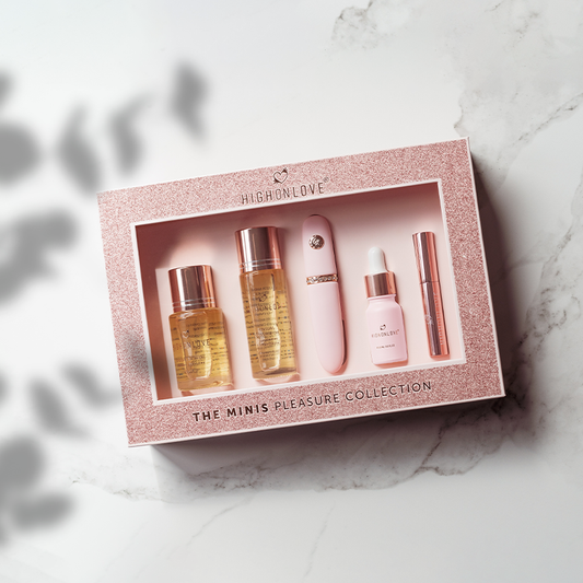 HighOnLove The MINIS Pleasure Collection - Stimulating Oil/Mini Wand/Bullet Vibe