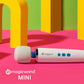 Magic Wand Mini White Rechargeable Massage Wand Vibrator