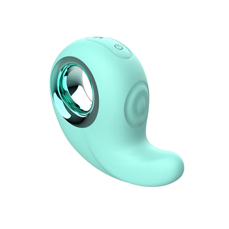 Adam & Eve CURVY CUTIE PLEASURE COMBO - Teal Tapping Stimulator