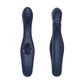 Adam & Eve TWISTED TEMPTATIONS Bendable Vibe - Navy Blue 22.4cm Bendable Dual Vibrator