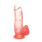 Icon Brands | Shades 6" Jelly TPR Coral 15.2cm Dong Dildo