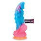 Icon Brands | Alien Nation - Glow Dragon Glow in Dark Rainbow 22.9cm Dong Dildo