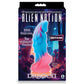 Icon Brands | Alien Nation - Glow Dragon Glow in Dark Rainbow 22.9cm Dong Dildo