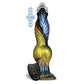 Icon Brands | Alien Nation Phoenix Gold/Blue & Black 25.4cm Vibrating Thrusting Fantasy Dong with Remote