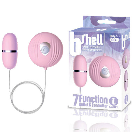 Icon Brands | The 9's b-Shell Pink Bullet with Remote Control