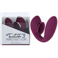 Shots Toys | Twitch 3 - Burgundy USB Rechargeable Suction Vibrator