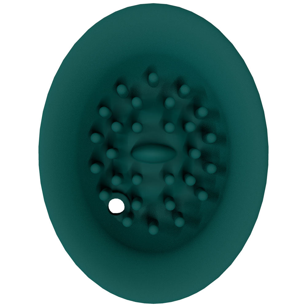 Shots Toys | Twitch 3 - Green USB Rechargeable Suction Vibrator