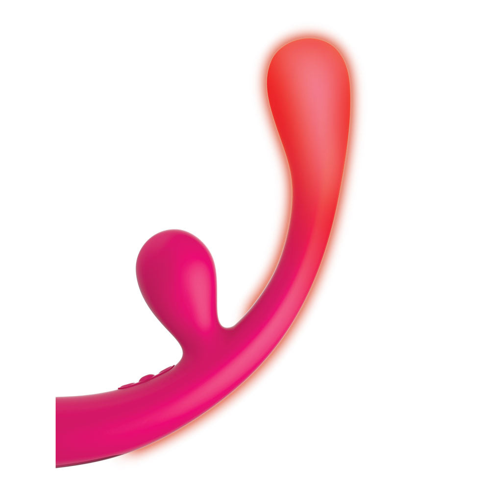 JimmyJane Reflexx Rabbit 3 - Pink 23cm USB Rechargeable Vibrator