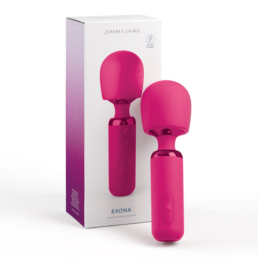 JimmyJane Exona - Pink 18.3cm USB Rechargeable Massage Wand