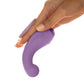 JimmyJane Curved Gripp - Purple USB Rechargeable Finger Stimulator