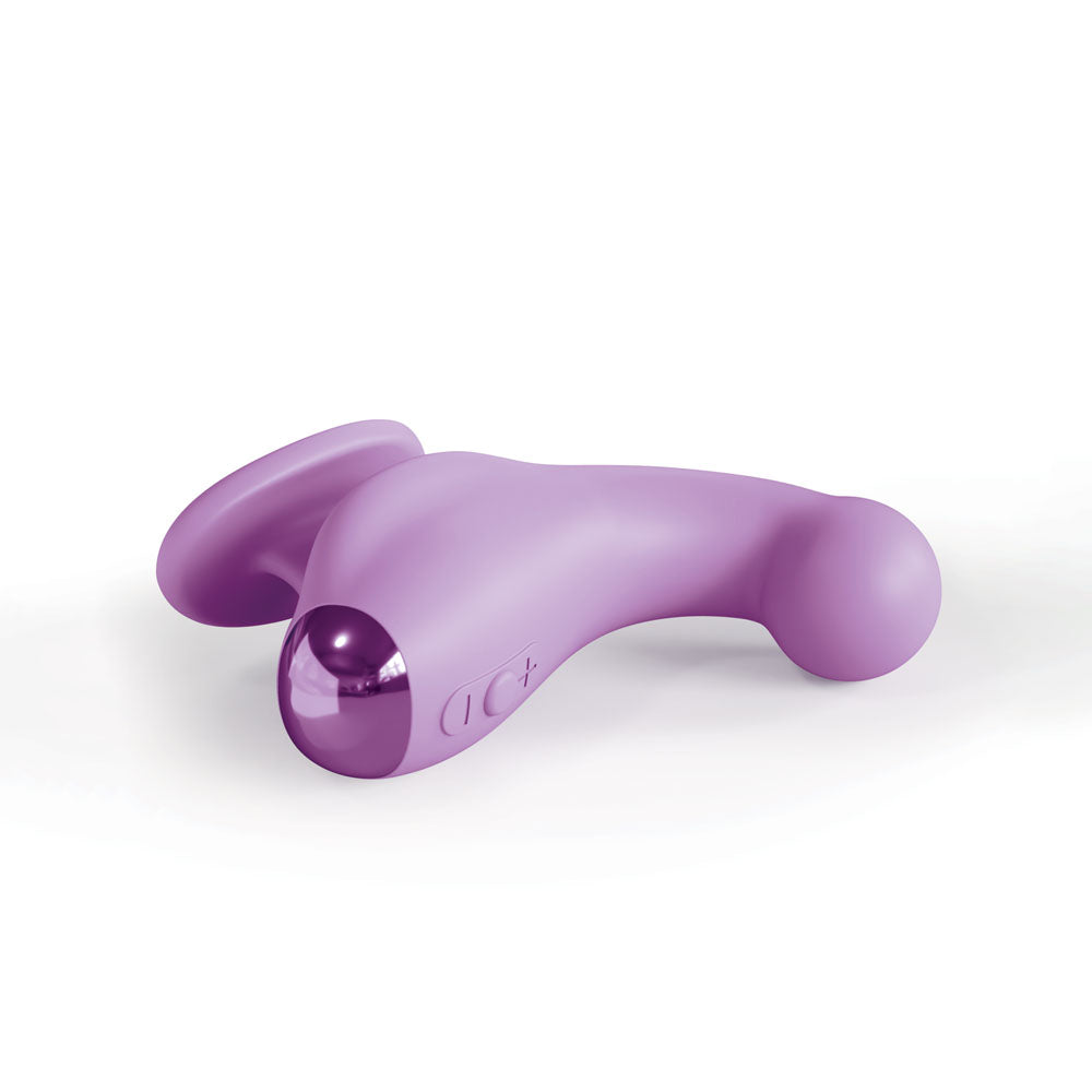 JimmyJane Curved Gripp - Purple USB Rechargeable Finger Stimulator