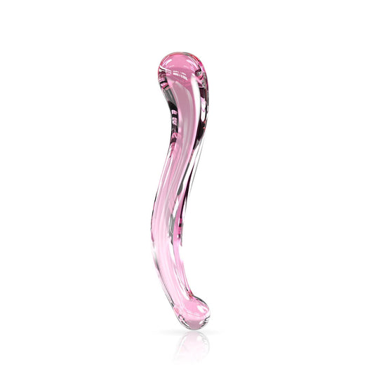 JimmyJane Dillenia Gama - Pink Glass 24.6cm Dildo