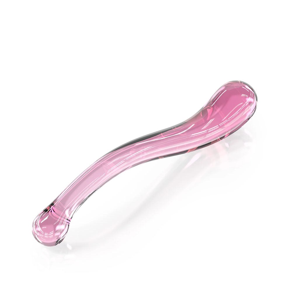 JimmyJane Dillenia Gama - Pink Glass 24.6cm Dildo