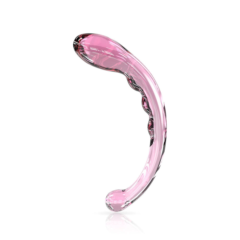 JimmyJane Dillenia Elara - Pink Glass 19.7cm Dildo