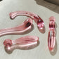 JimmyJane Dillenia Elara - Pink Glass 19.7cm Dildo