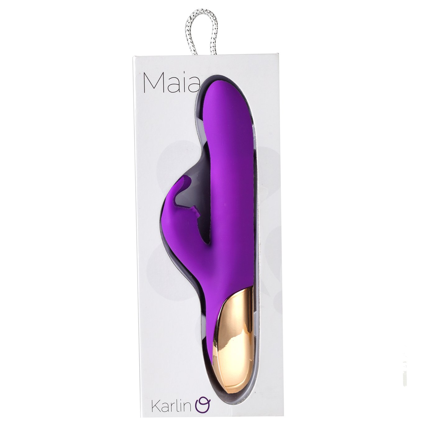 Maia Toys | Maia Karlin Purple 21.6cm USB Rechargeable Rabbit Vibrator