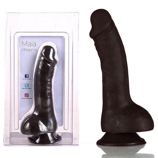 Maia Toys | Maia Phoenix Black 20.3cm Dildo Dong