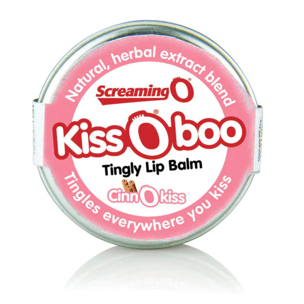 ScreamingO KissOBoo CinnOKiss Cinnamon Tingly Edible Lip Balm