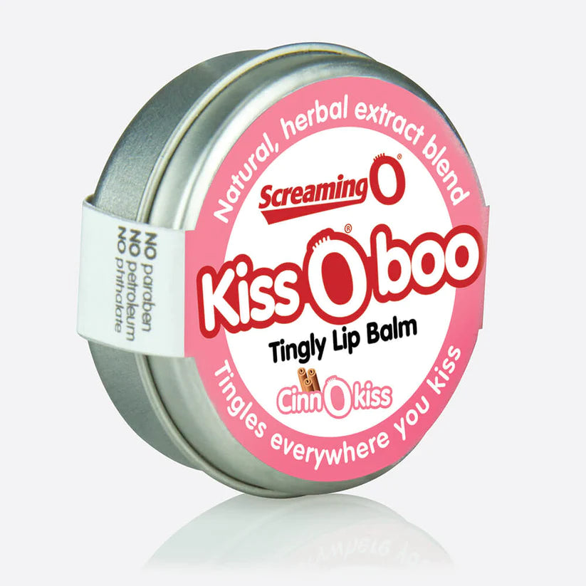 ScreamingO KissOBoo CinnOKiss Cinnamon Tingly Edible Lip Balm