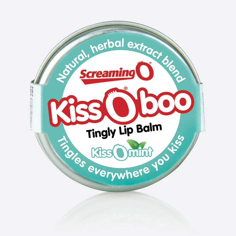 ScreamingO KissOBoo KissOmint Peppermint Tingly Edible Lip Balm