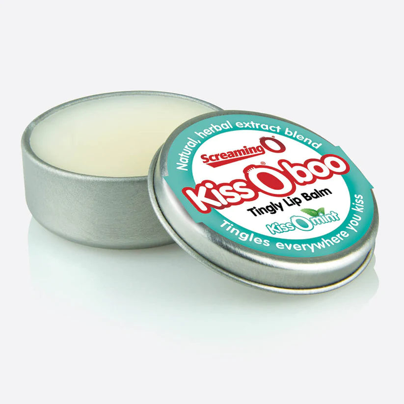 ScreamingO KissOBoo KissOmint Peppermint Tingly Edible Lip Balm