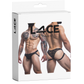 CUT4MEN Jockstrap Capri - L4CE - C4M Black Size S/M/L/XL