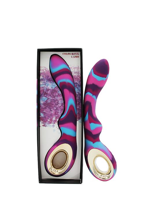 AAPD | Colourful Camo Magic G-Spot Vibrator Pink