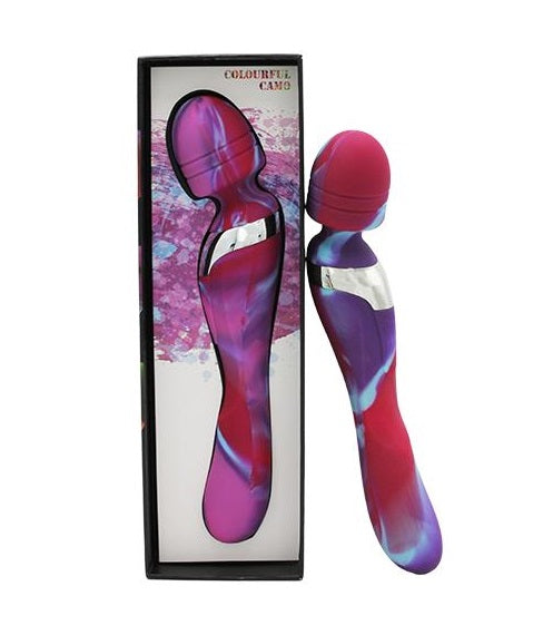 AAPD | Colourful Camo Beja 2in1 Vibrator Pink