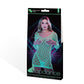 Lapdance Glow In The Dark Mini Dress Size OS