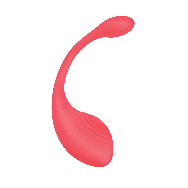 Love Distance RANGE Coral Rechargeable Love Egg Vibrator with App Control