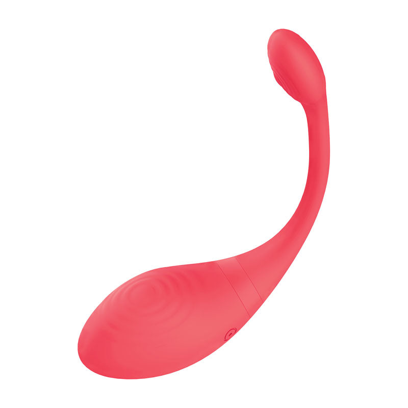 Love Distance RANGE Coral Rechargeable Love Egg Vibrator with App Control