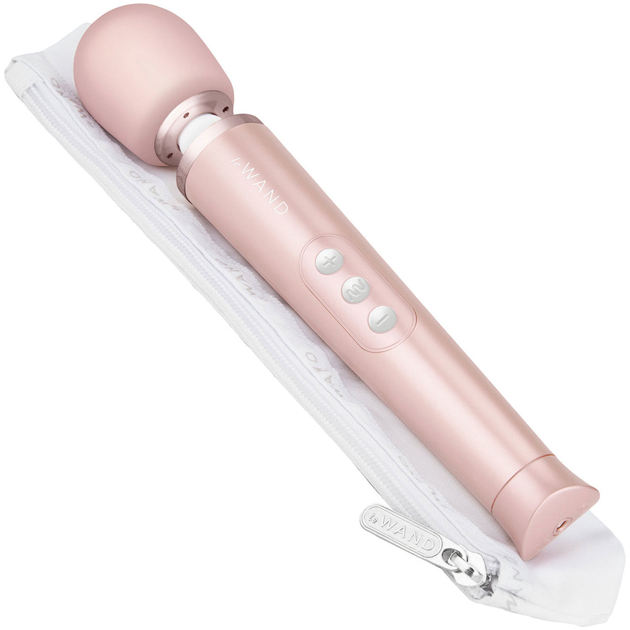 Le Wand Petite Rechargeable Vibrating Massager Rose Gold