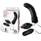 Lux Fetish 6" Inflatable Vibrating Curved Dildo with Remote