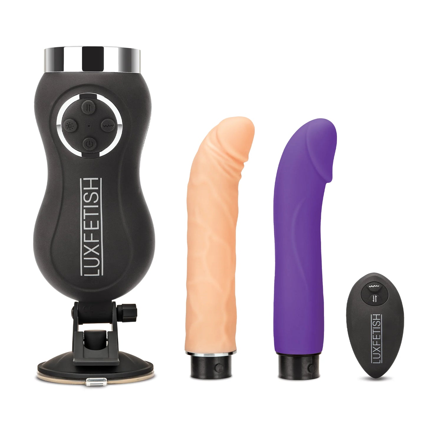 Lux Fetish Thrusting Remote-Controlled Rechargeable Compact Sex Machine