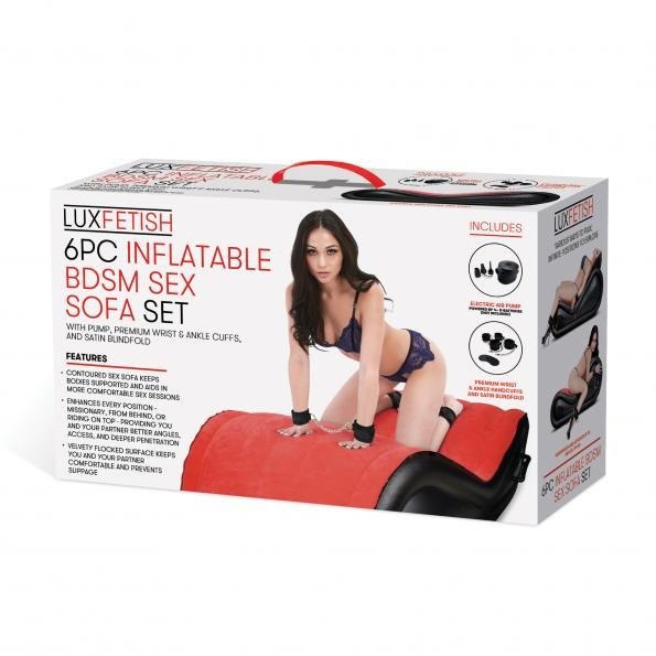 Lux Fetish 6 Pc Piece Inflatable BDSM Sex Sofa Set