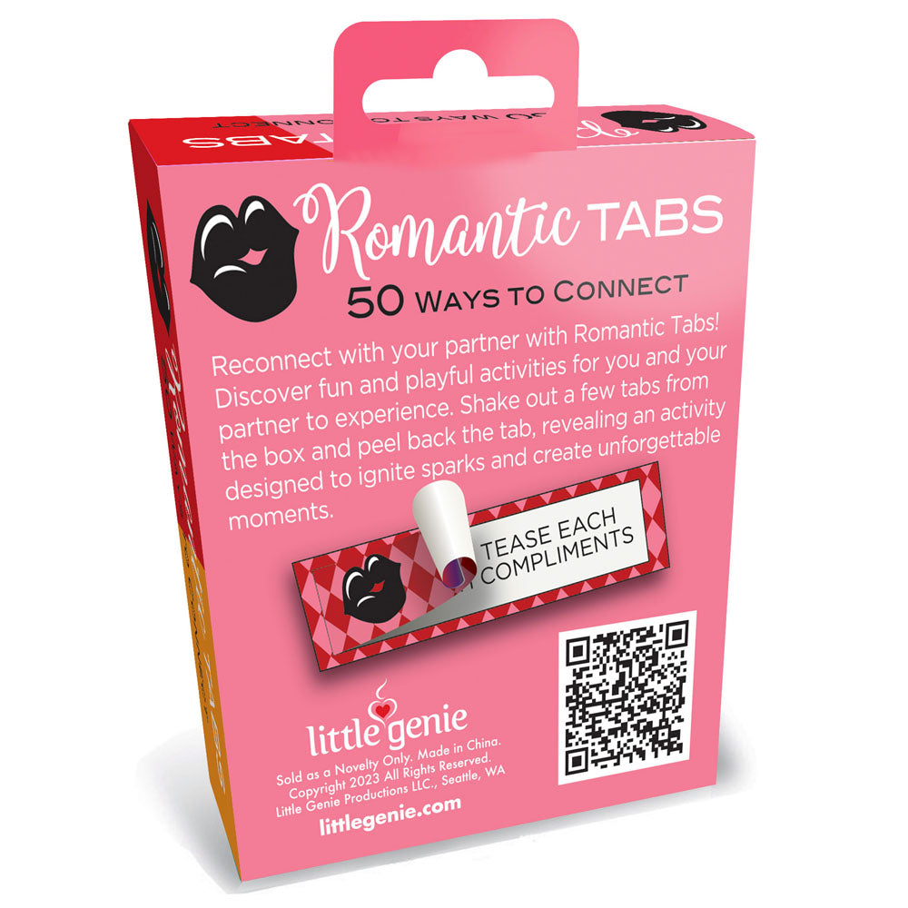 Little Genie | Romantic Tabs - Romantic Suggestions - Set of 50